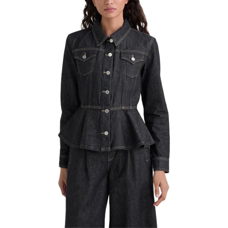 KARL LAGERFELD SS25 Jackets & Coats Women's Dark Blue-3