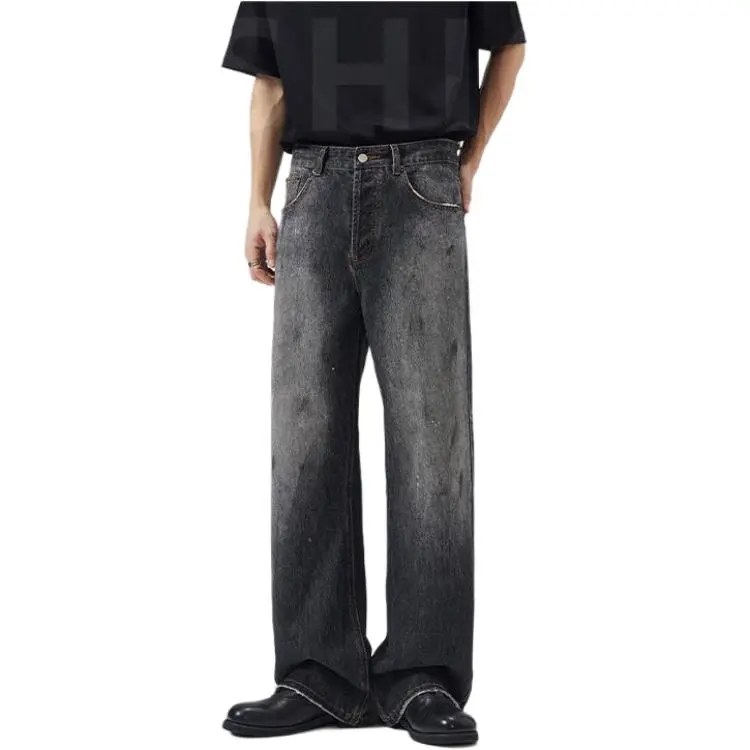 BEAR UNION Jeans Unisex .Imgur.com Dirty Black-4