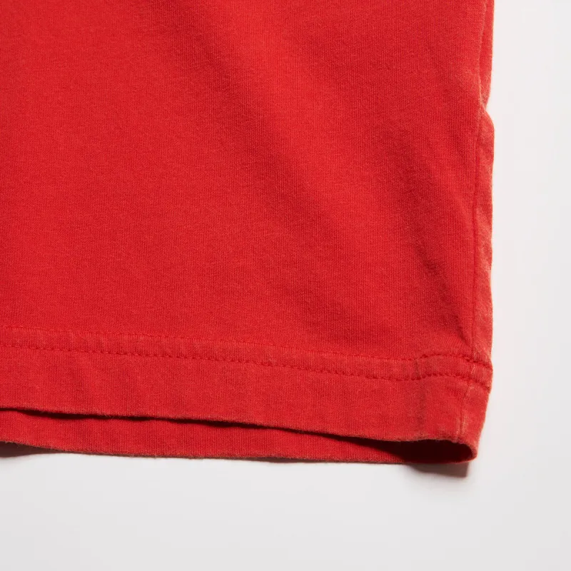 Jordan Drop Shoulder Sleeve T-Shirt Women's Red-4