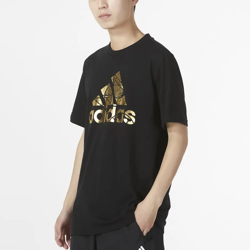 Adidas T Shirts Men Black-3