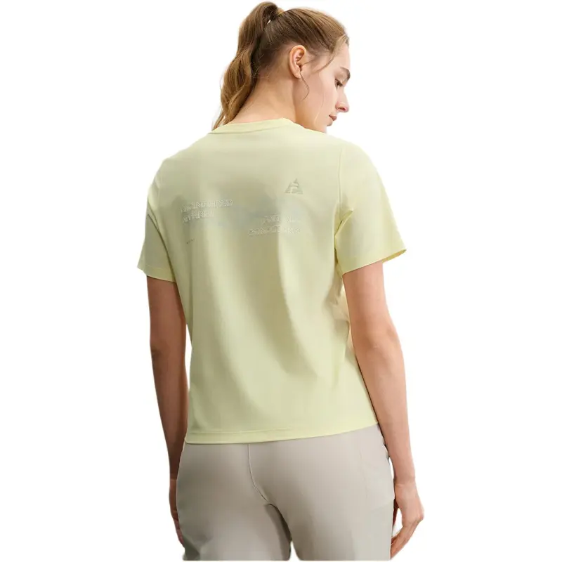 FILA EXPLORER T Shirt Women's Tender Shoot Yellow YE-3