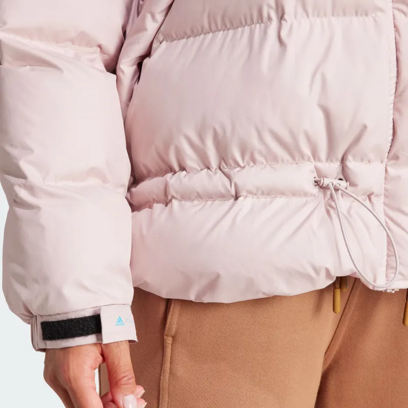 adidas By Stella McCartney Detachable-hood Ripstop Puffer Jacket-5