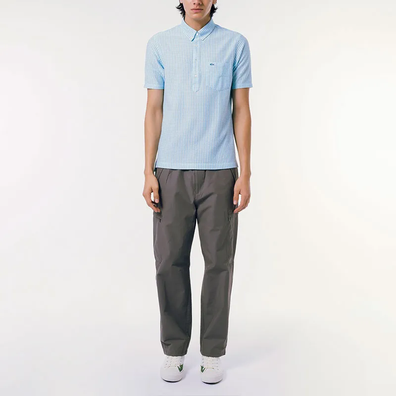 LACOSTE Polo Shirt Men's Light Blue-2