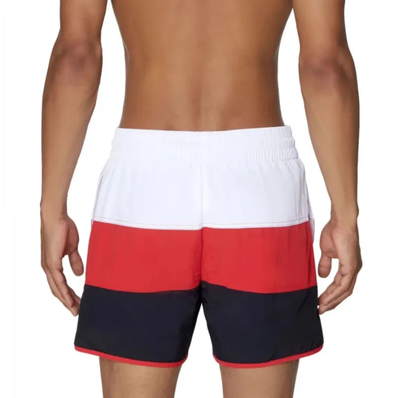 DIESEL Casual Shorts Men's White Red-2