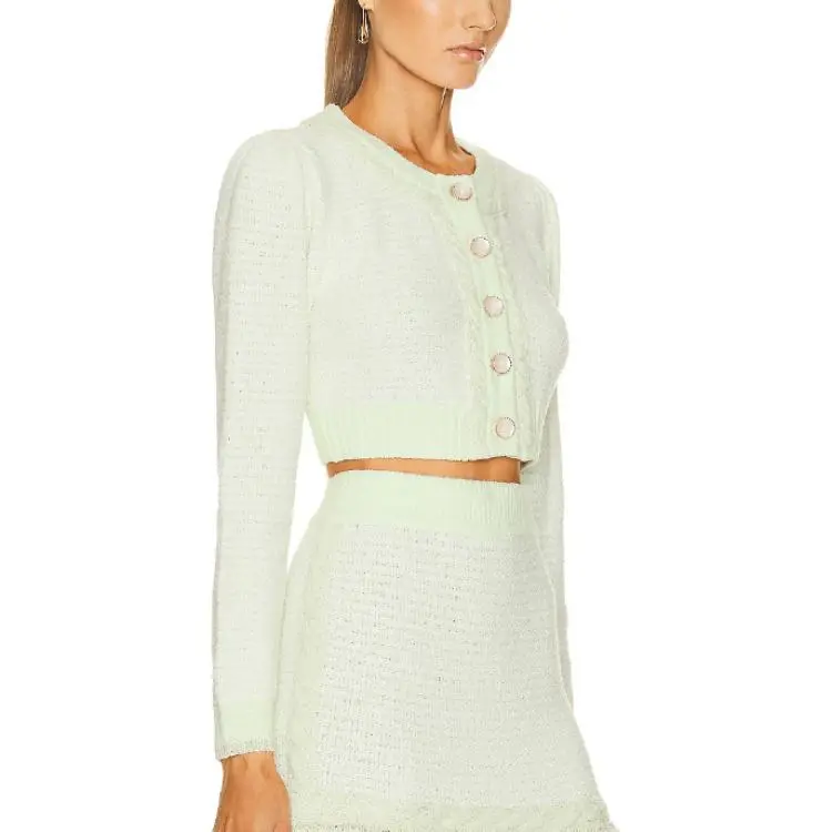 LOVESHACKFANCY Knitwear Women's Green-2