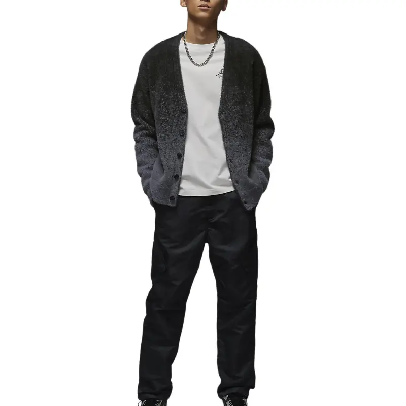 Jordan Knitwear Men's Dark Smoke Gray-4