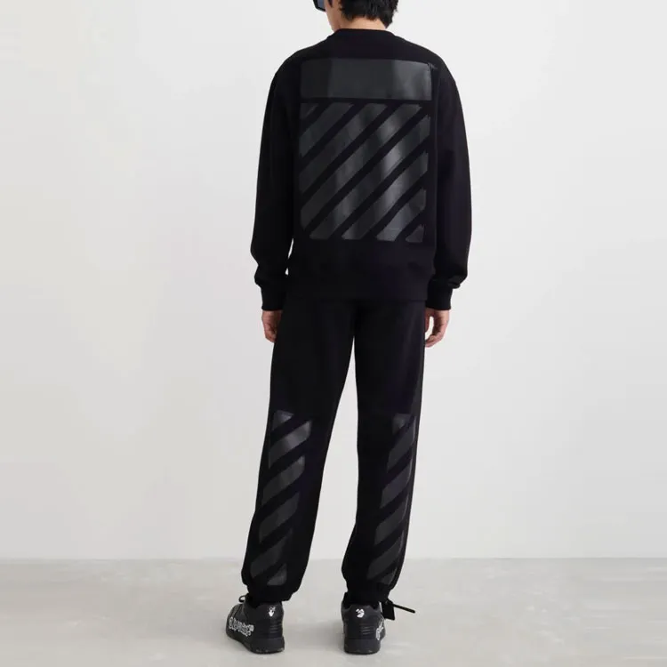 OFF-WHITE Diag Tab Long-Sleeved Sweatshirt-1