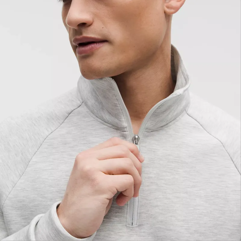 Lululemon Smooth Spacer SS25 Sweatshirt Men's Gray White-4