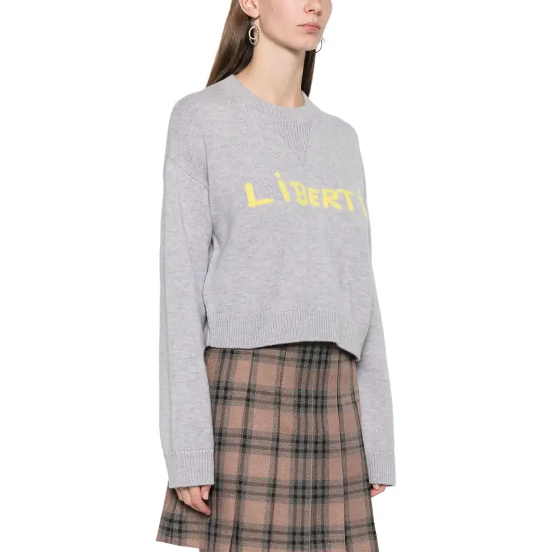 PINKO Crewneck Cropped Jumper-5