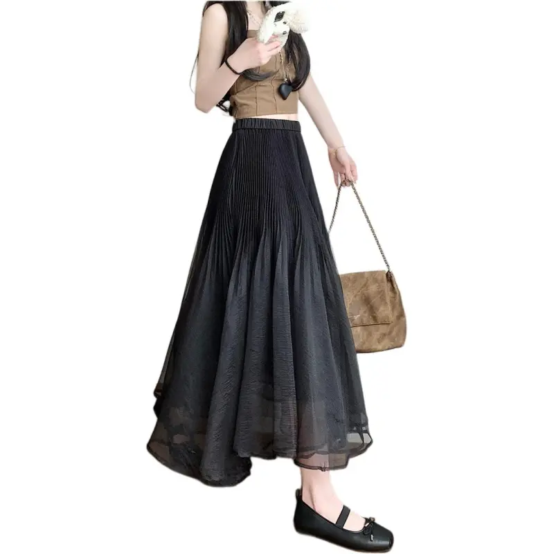 The Temptation Of The Muse Casual Long Skirt Women's-9