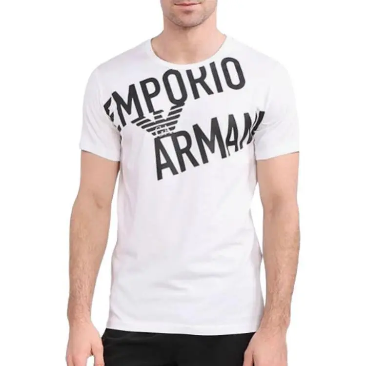 EMPORIO ARMANI SS23 T Shirt Men's White-4