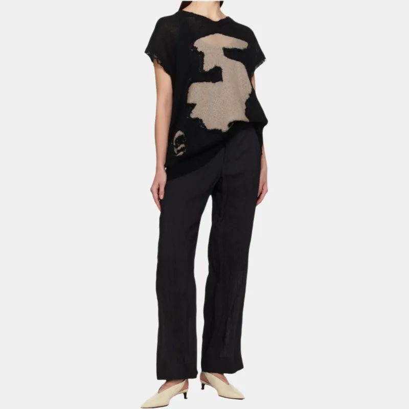 MM6 Maison Margiela T Shirt Women's Black-3