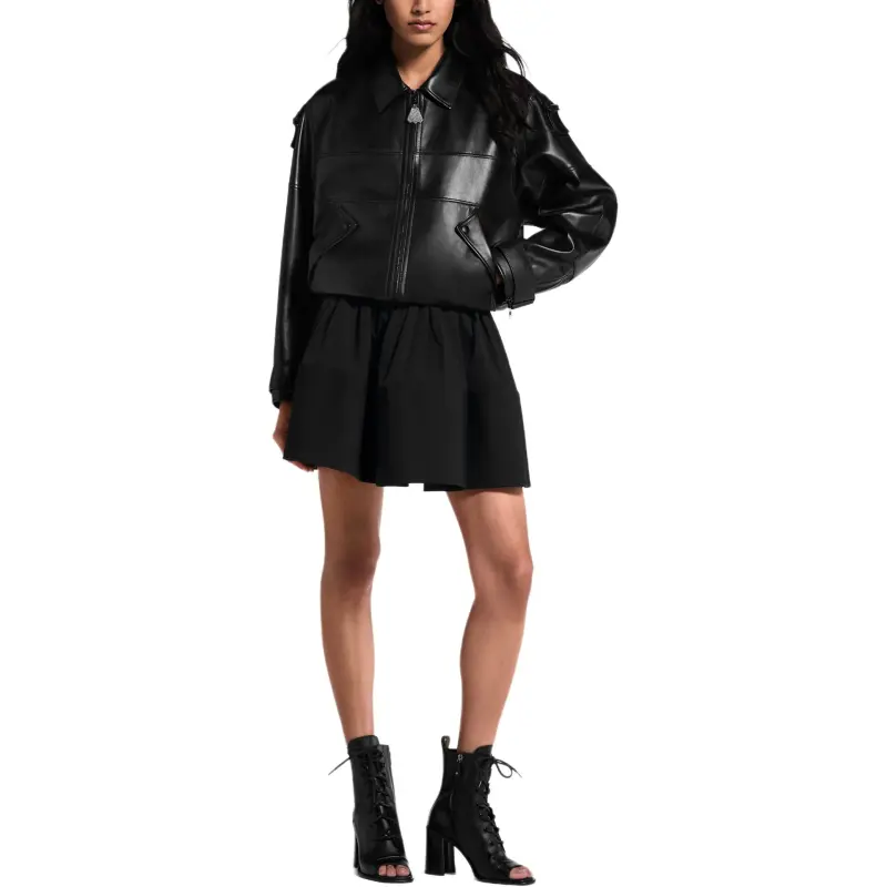 LOUIS VUITTON Casual Short Skirts Women's Black-3