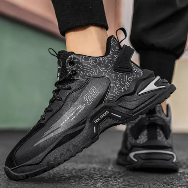 Breathable Casual Chunky Sneakers-2