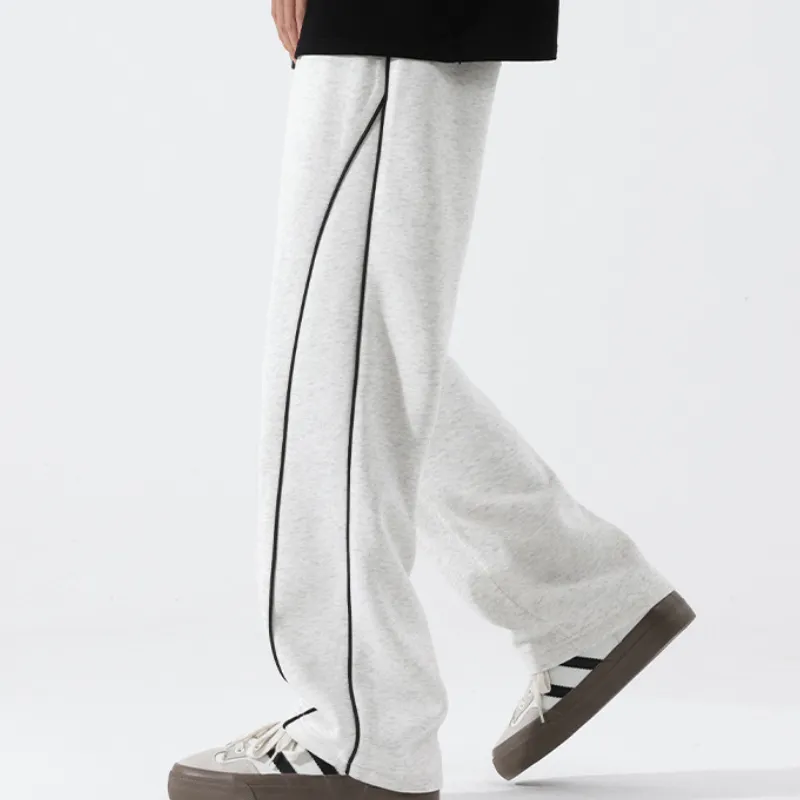 Fashionable Knit Sweatpants-1