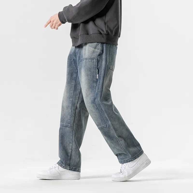 Retro Trendy Jeans-3