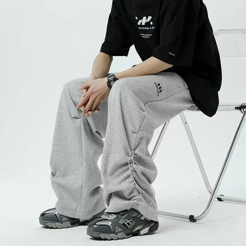 Fashion Casual Loose Knit Sweatpants-1