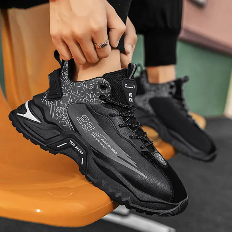 Breathable Casual Chunky Sneakers-1