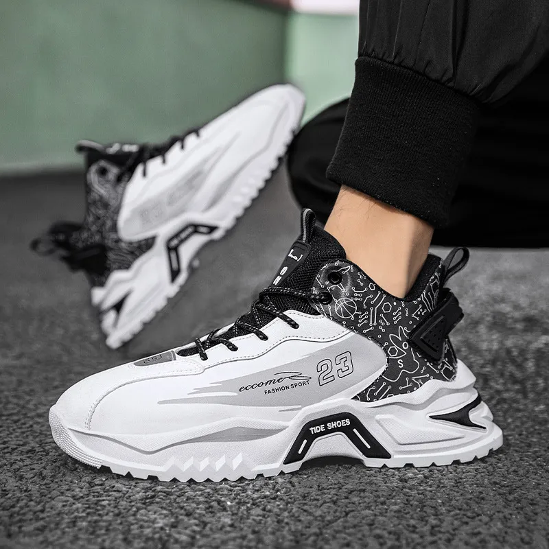 Breathable Casual Chunky Sneakers-5
