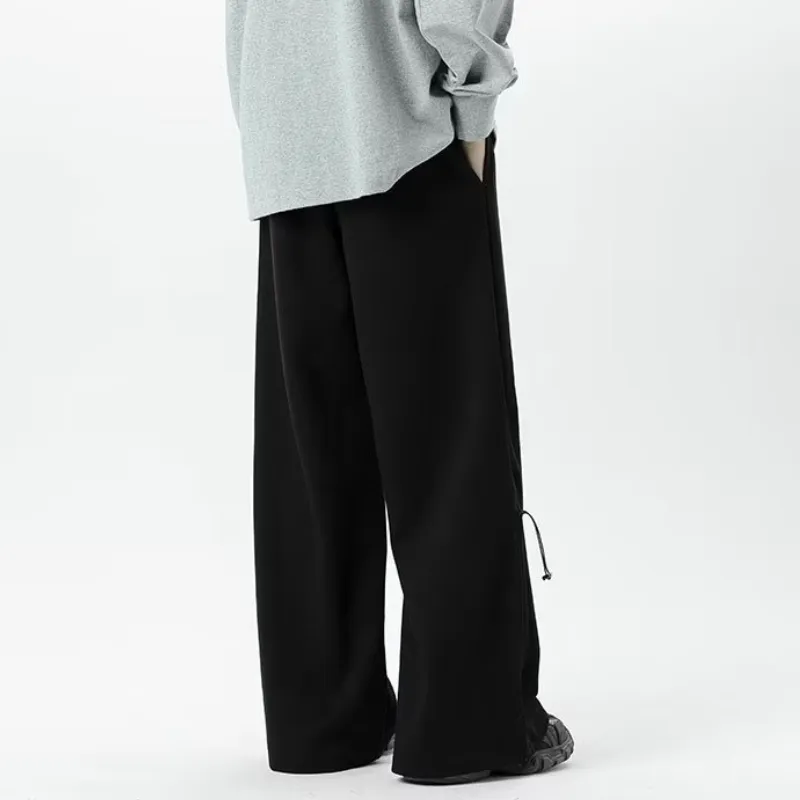 Fashion Casual Loose Knit Sweatpants-3