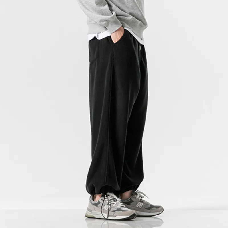 Fashionable Straight Leg Knit Sweatpants-2