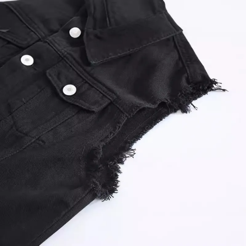 Casual Fashionable Denim Jacket-3