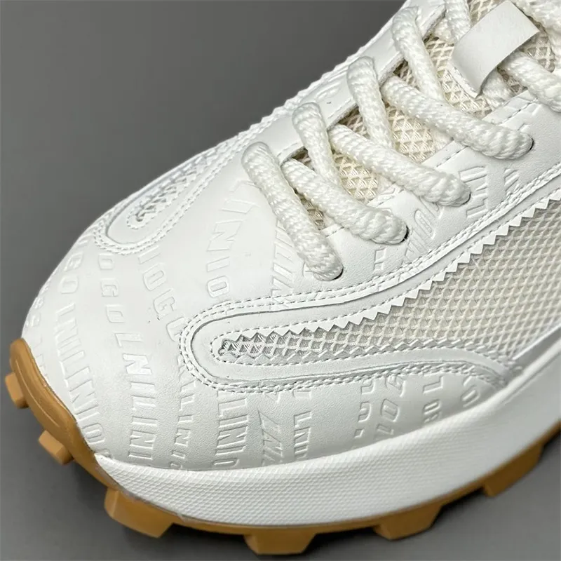 Casual Sporty Breathable Chunky Sneakers-4