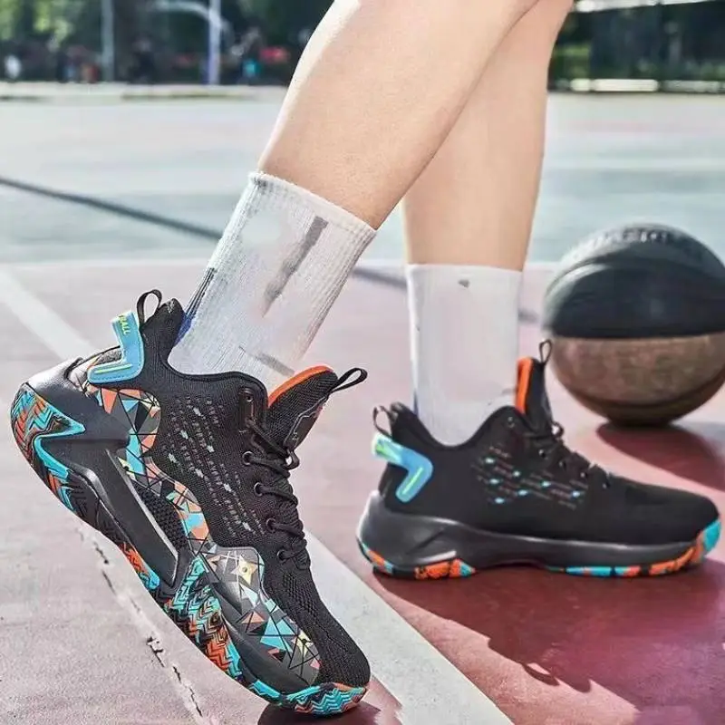 Sporty Breathable Basketball Shoes-8