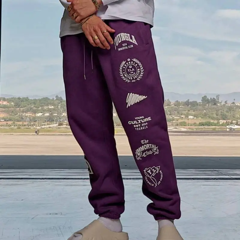 Casual Knit Sweatpants-11