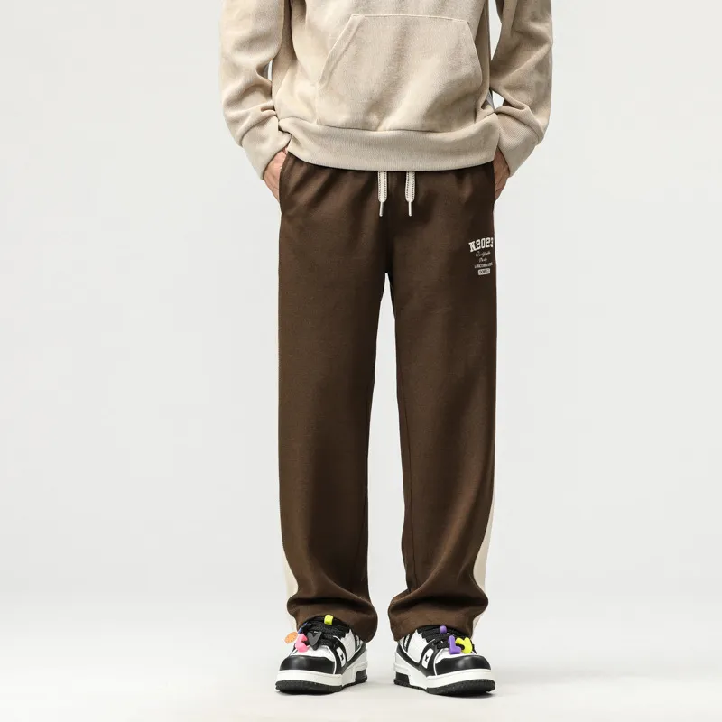 Loose Casual Knit Sweatpants-6