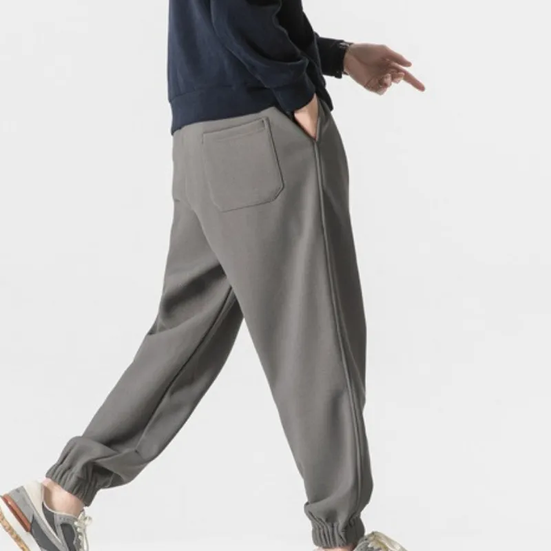 Trendy Embroidered Knit Sweatpants-2