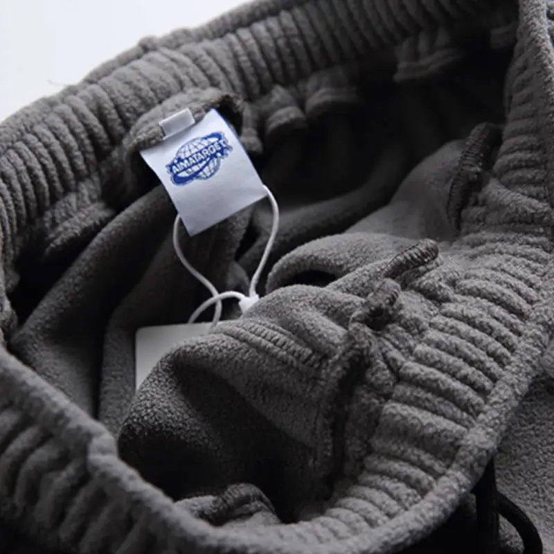 Fashionable Straight Leg Knit Sweatpants-6