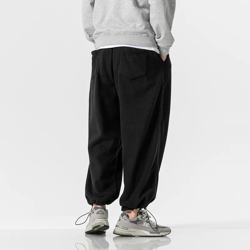 Fashionable Straight Leg Knit Sweatpants-1