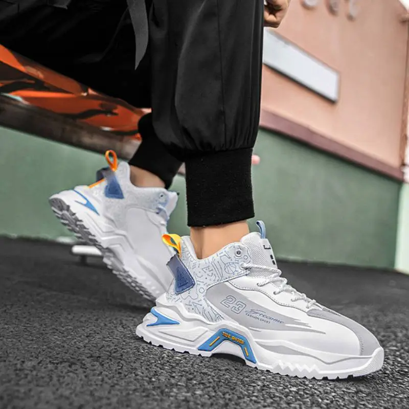 Breathable Casual Chunky Sneakers-7