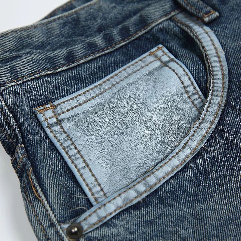 Fashionable Loose Jeans-2