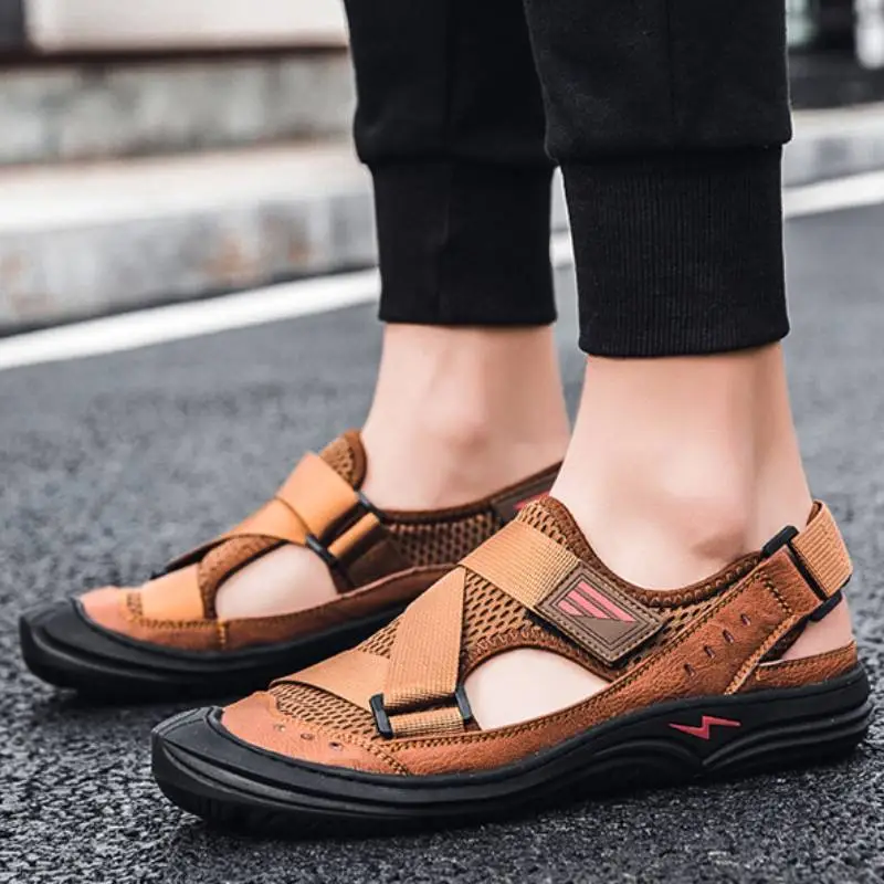 Casual Breathable Beach Sandals-4