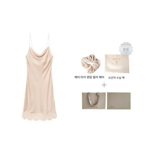 Sangluo 호주 견과류 여성 나이트 가운
