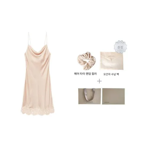 Sangluo 호주 견과류 여성 나이트 가운