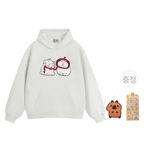 KAPIBALAXIAOHUANGTUN 남녀공용 맨투맨