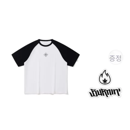 BURNIN 남녀공용 티셔츠