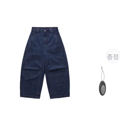 VULCAN STORE 블루 남녀공용 청바지