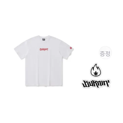BURNIN 남녀공용 티셔츠