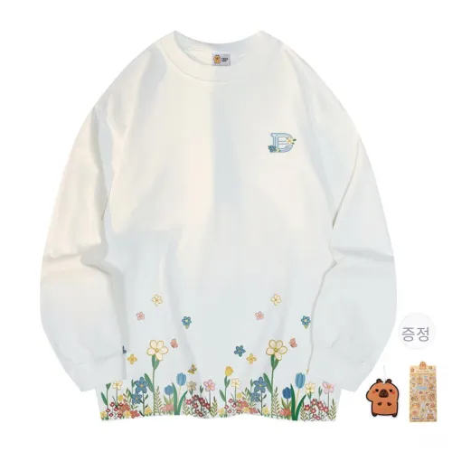 KAPIBALAXIAOHUANGTUN 남녀공용 티셔츠