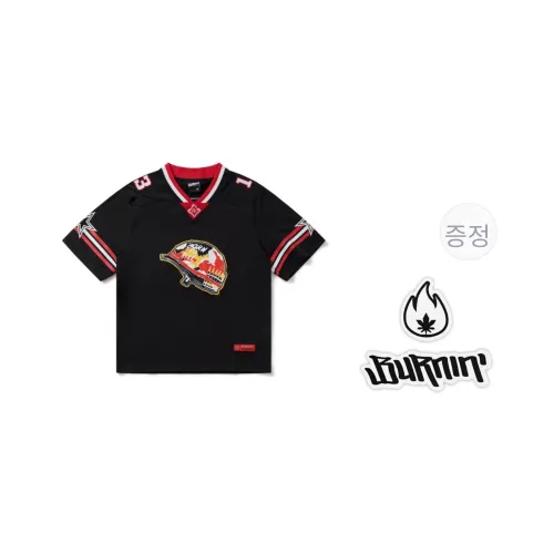BURNIN 블랙 남녀공용 축구복