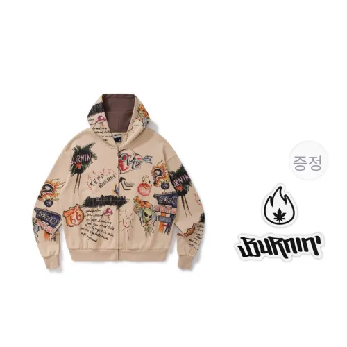BURNIN 남녀공용 맨투맨