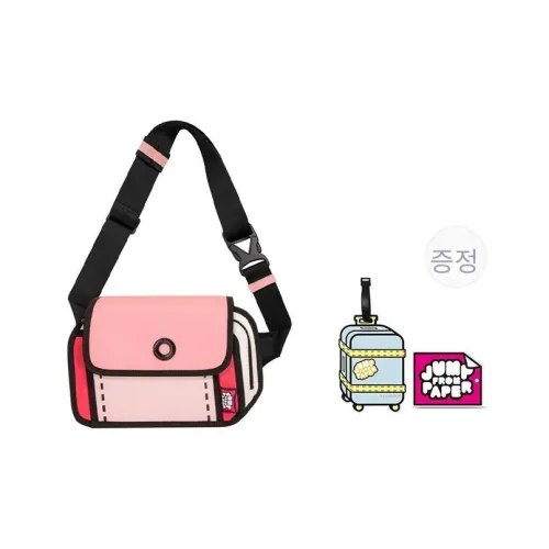 JumpFromPaper 폴리에스테르 슬링백 여성 스트로베리 핑크