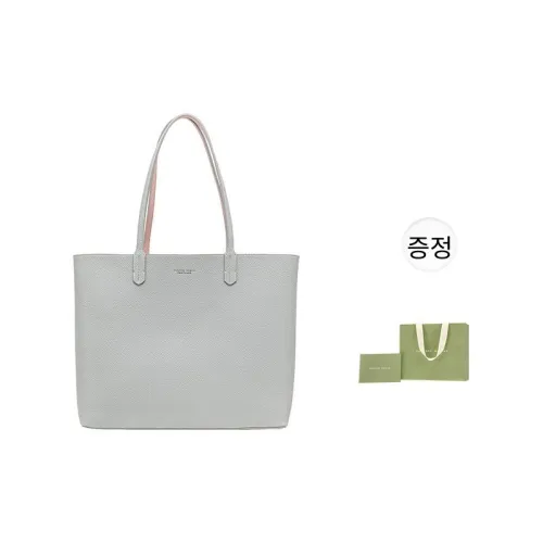 VANESSA HOGAN 소가죽 토트 가방, 쇼핑백, 숄더 백, 핸드백 L 여성 그레이