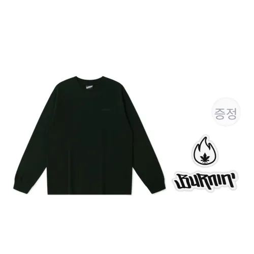 BURNIN 남녀공용 티셔츠