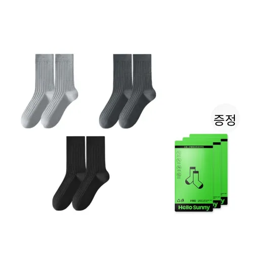Hello Sunny 여성 크루 삭스