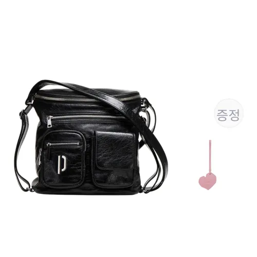 PECO UNI 시리즈 크로스백 클래식 블랙 남녀공용
